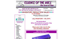 Desktop Screenshot of essenceoftheages.com